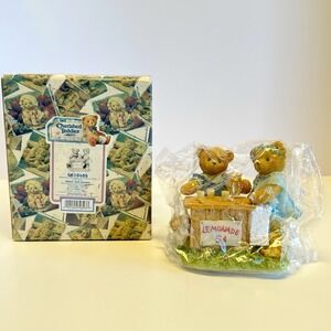Cherished Teddies Albert‎ & Susann Whenever Life Hands You Lemons Make Lemonade